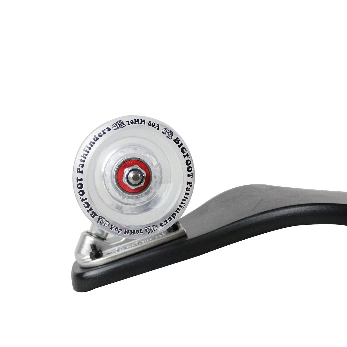 Moose Drop Down Longboard Complete (Black) with Paris Trucks, Bigfoot Wheels