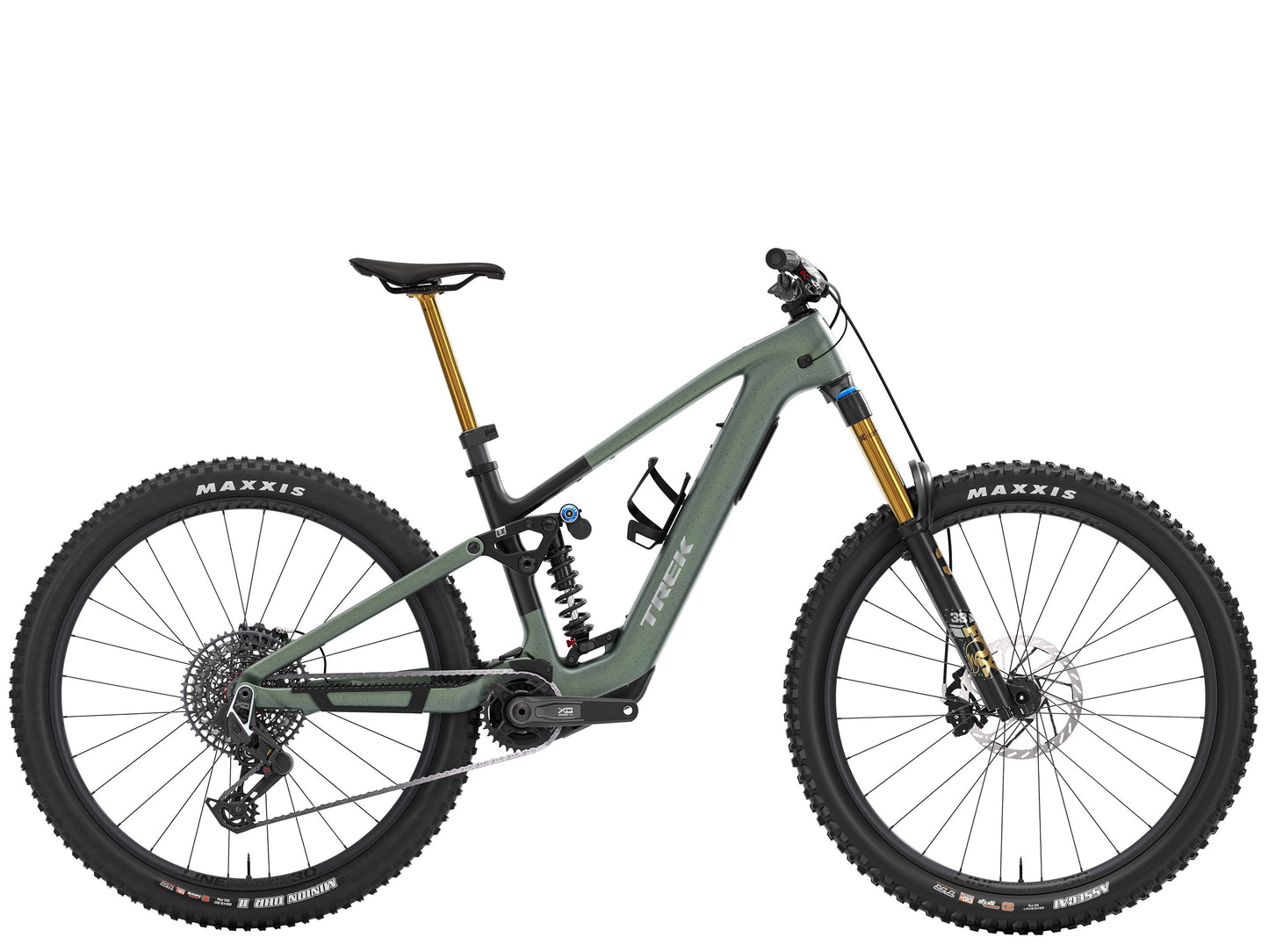 FUEL+ LX 9.9X0AXS US L Lichen Green/Keswick Green Splatter
