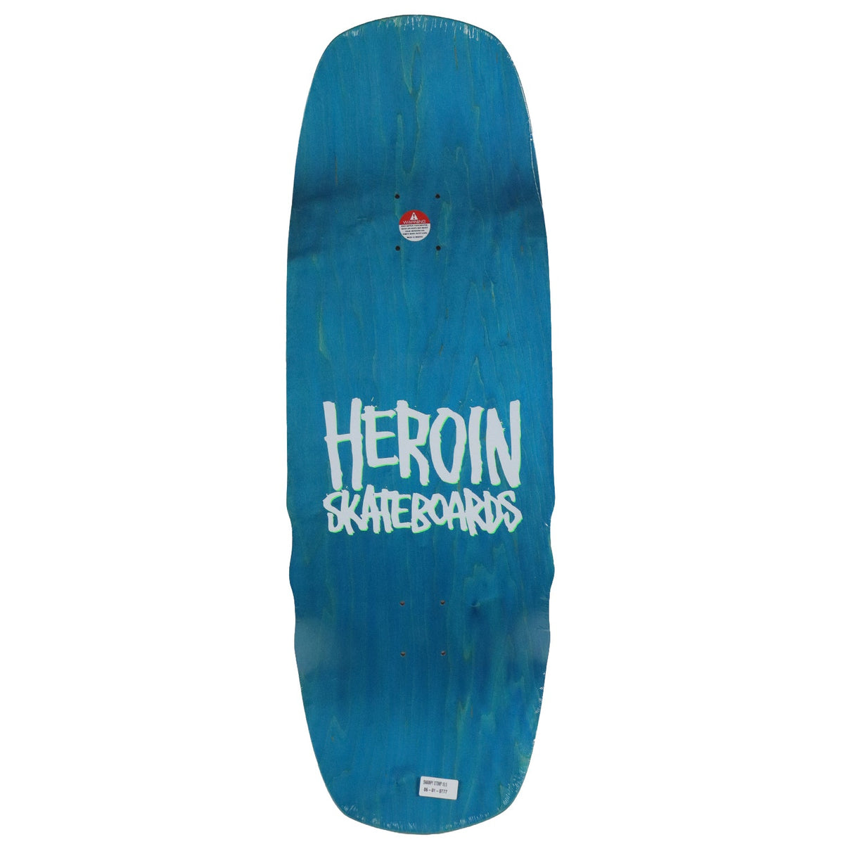 Heroin Skateboard Deck Swampy Stomp (Assorted) Assorted 10.5" x 32.625"