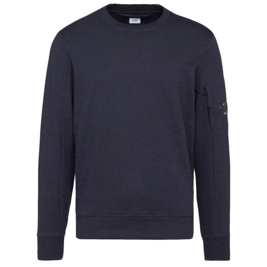 Cp Company 023A Diagonal Raised Lens Sweatshirt In Navy