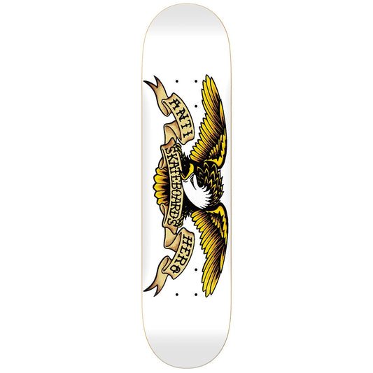 Anti Hero Deck Classic Eagle White 8.75"