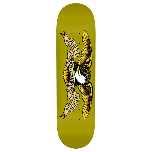 Anti Hero Skateboard Deck Basalt DBX Eagle 8.62" x 32.56" Greenish