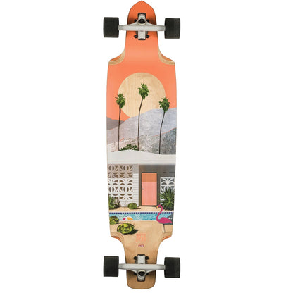 Globe Longboard Spearpoint Motel Drop Though 9.85" x 40"