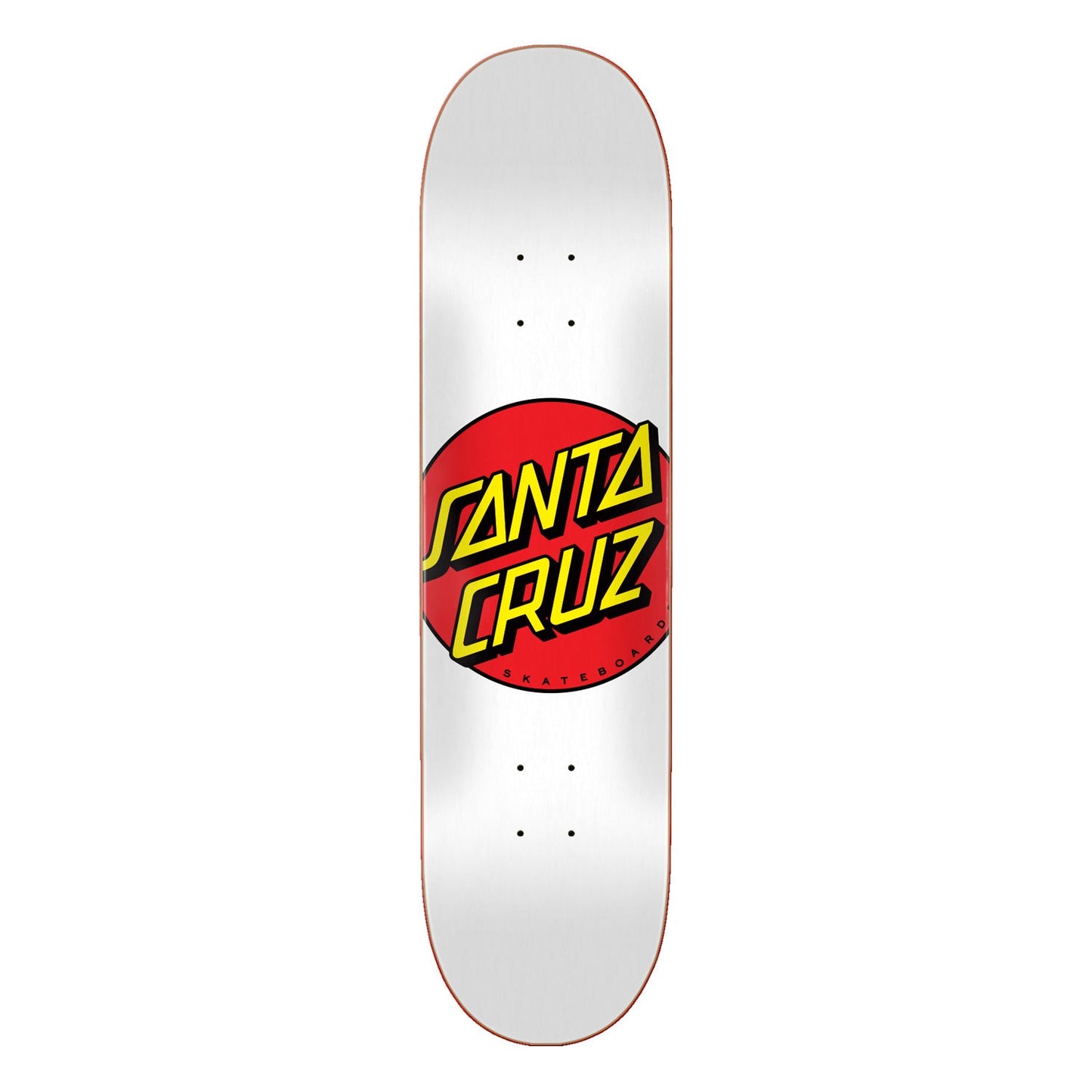 Santa Cruz Deck Classic Dot White 8.0" x 31.62"