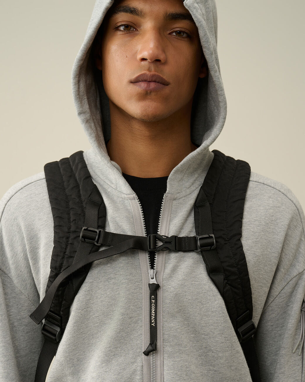 Nylon B Backpack Black