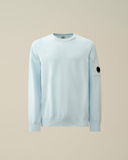 Men's Cotton Crepe Jumper Starlight Blue