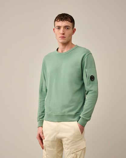 C.P. Company Light Fleece Sweatshirt Green Bay