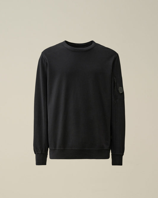 C.P. Company Light Fleece Sweatshirt Black
