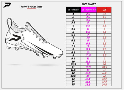 Phenom Elite Adult Quantum Speed Football Cleats