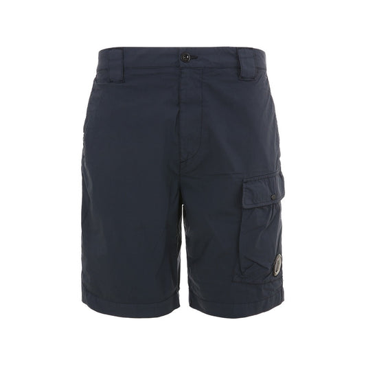 Cp Company 111A 50 Fili Lens Cargo Shorts In India Ink
