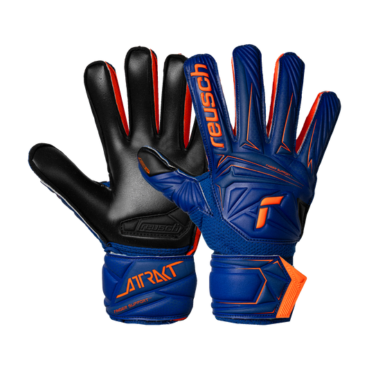 Reusch Attrakt Infinity Finger Support Junior Goalkeeper Gloves