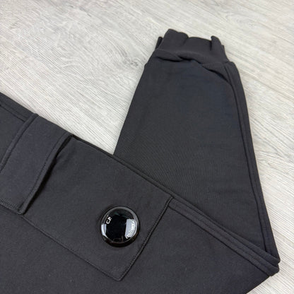 CP Company Raised Fleece Sweatpants - Black