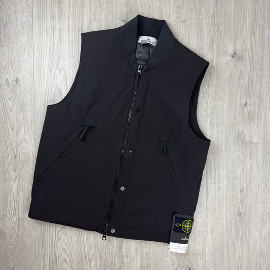 Stone Island Shell-R Gilet - Black