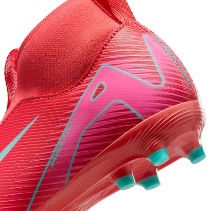 Nike Jr. Mercurial Superfly 10 Academy Little/Big Kids' MG High-Top Soccer Cleats