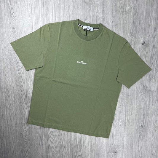 Stone Island 'Desert' T-Shirt - Laurel Green