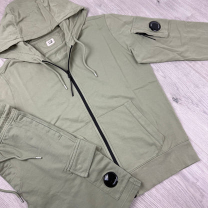 CP Company Tracksuit - Moss Gray