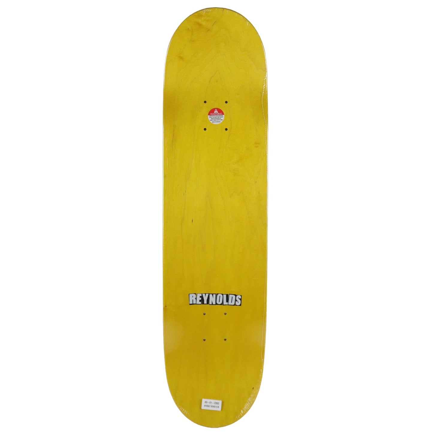 Baker Skateboard Deck Andrew Reynolds Rocket Science Natural 8.125" x 31.875"