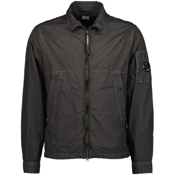 Cp Company 110A Taylon L Lens Overshirt In Black