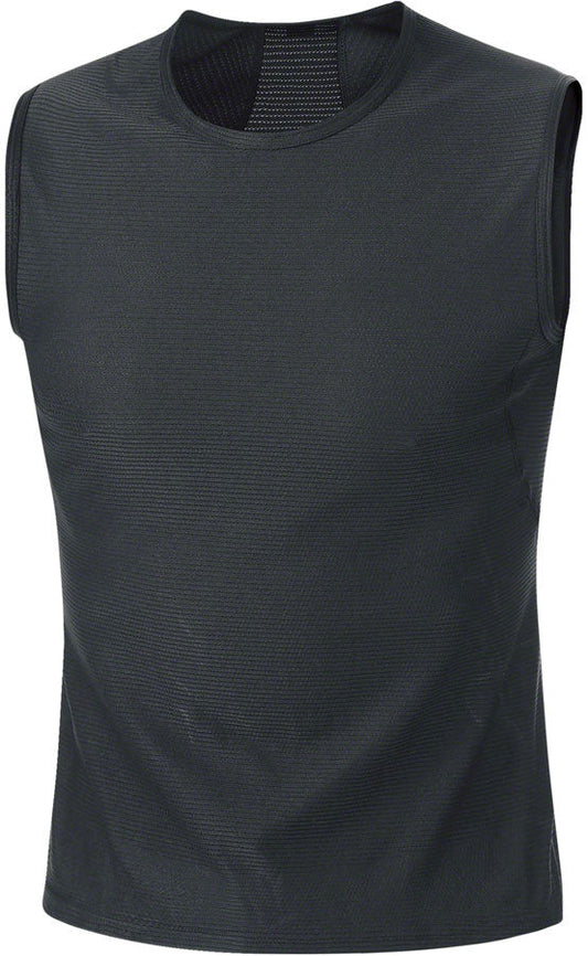 Gorewear M Base Layer Sleeveless Shirt - Black Men's Small/Medium