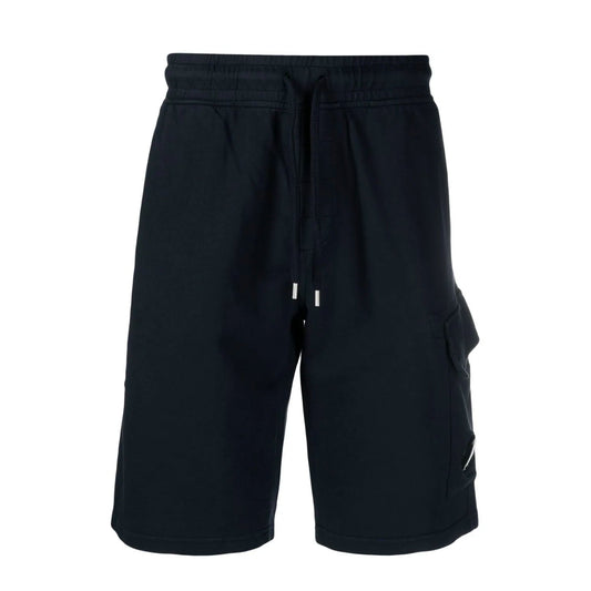 C.P. Company Light Fleece Utility Shorts Total Eclipse