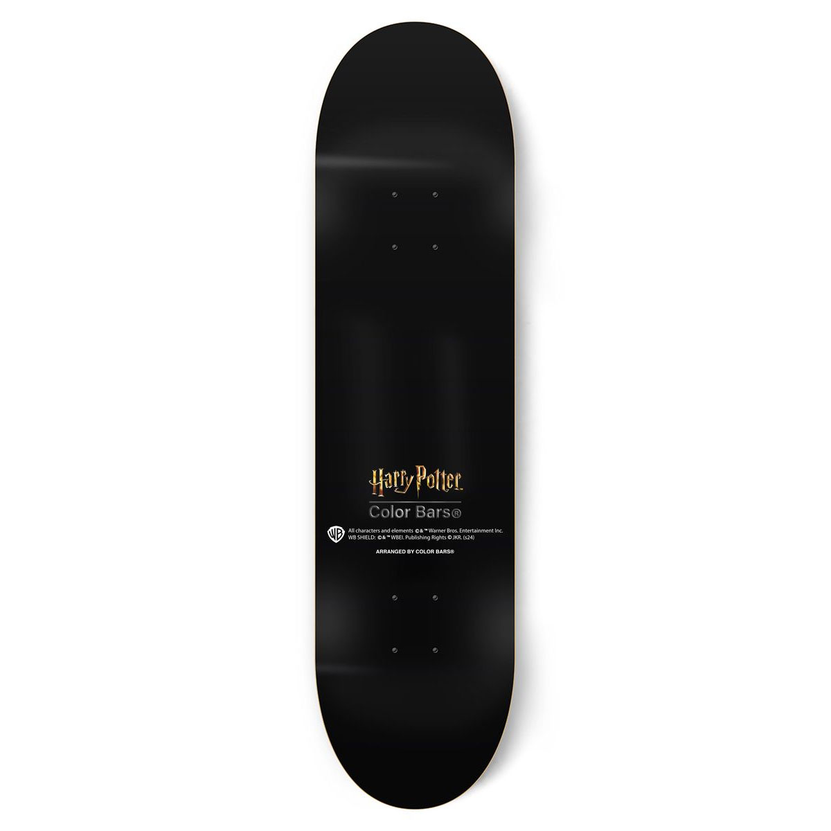 Color Bars Skateboard Deck Harry Potter Boy Who Lived Skate Silver Foil 8.5"