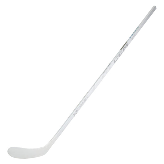 CCM Tacks XF Ghost White Hockey Stick - Intermediate (2025)