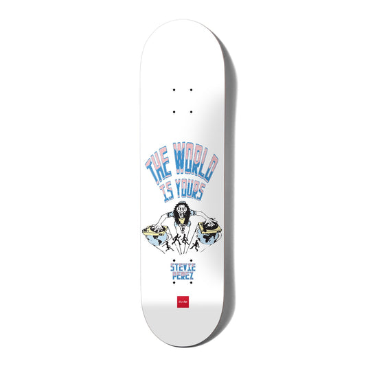 Chocolate Skateboard Deck Perez World is Yours 7.75" x 31.125"