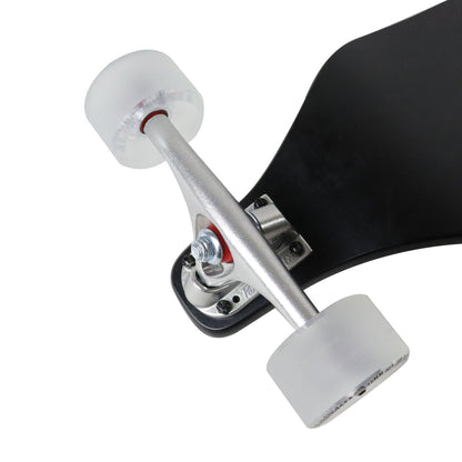 Moose Drop Down Longboard Complete (Black) with Paris Trucks, Bigfoot Wheels