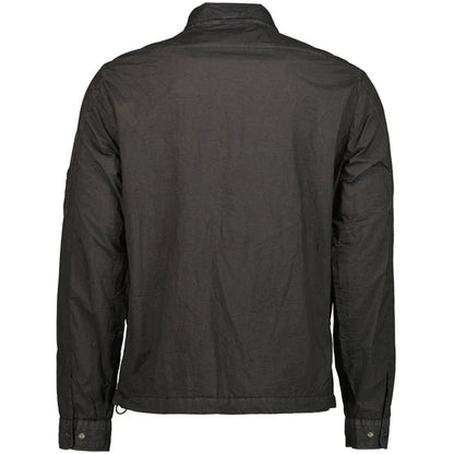 Cp Company 110A Taylon L Lens Overshirt In Black