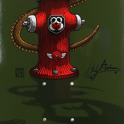 Powell Peralta Skateboard Deck Andy Anderson Hydrant Maple 8.4" x 32.03"