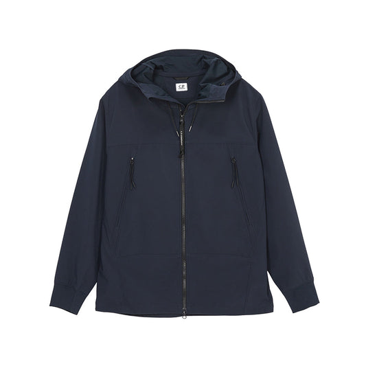 Cp Company 001A Shell-R Goggle Jacket In Navy