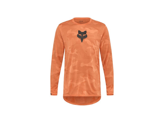 Fox Racing 25 Ranger TruDri LS Small Orange Jersey