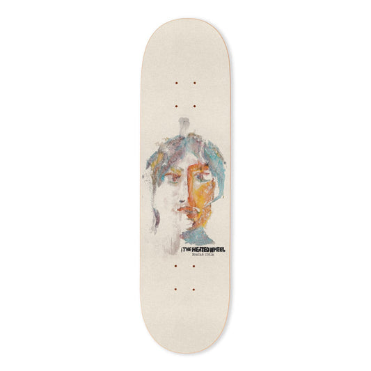 The Heated Wheel Skateboard Deck Bryan Coria Aria 8.38" x 32.1"