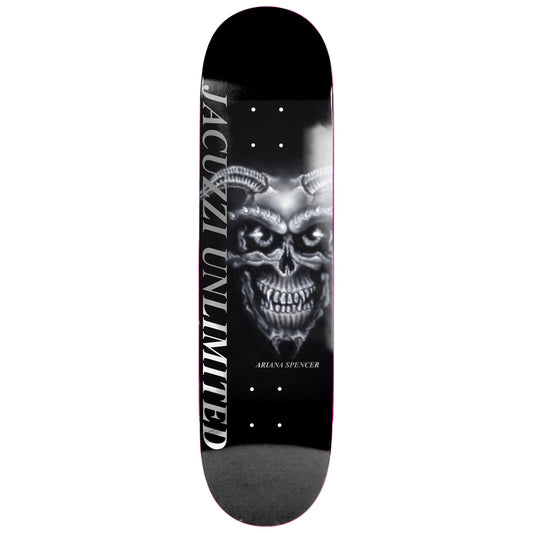 Jacuzzi Skateboard Deck Ariana Spencer Demon 8.25" x 32"