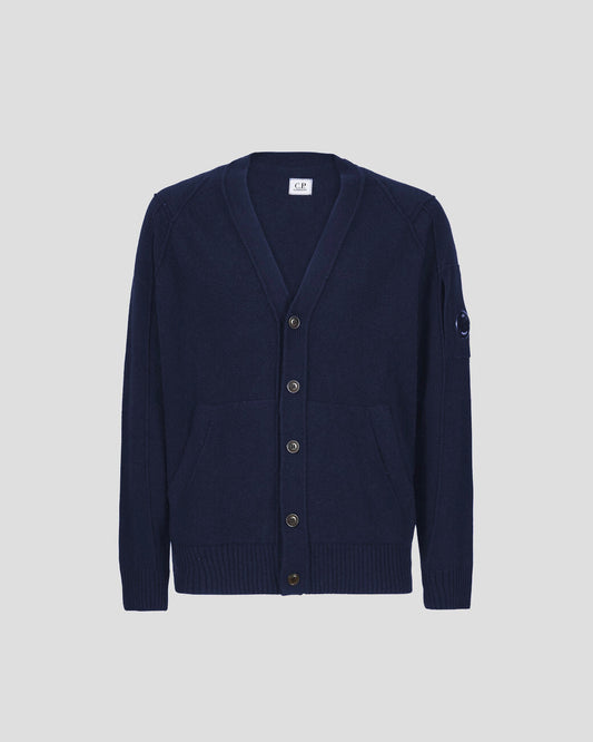 Lambswool Cardigan Total Eclipse