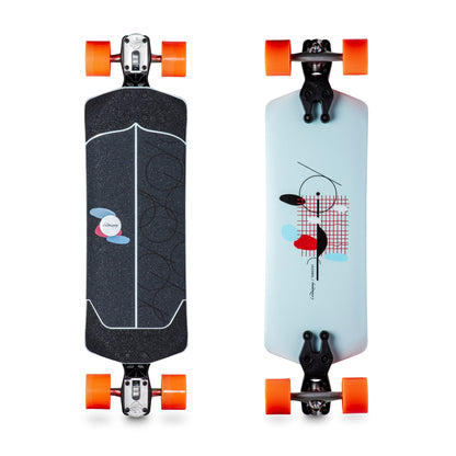 Loaded Boards Tangent Complete with Zee Brackets and Orangatang Caguamas