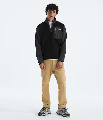 The North Face - Yumiori 1/4 Zip - Men's - TNF Black/Asphalt Grey/Monument Grey