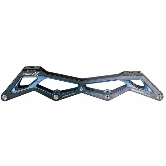 Powerslide Triple X5 12.0/4x100 Black Blue, 195 Frame