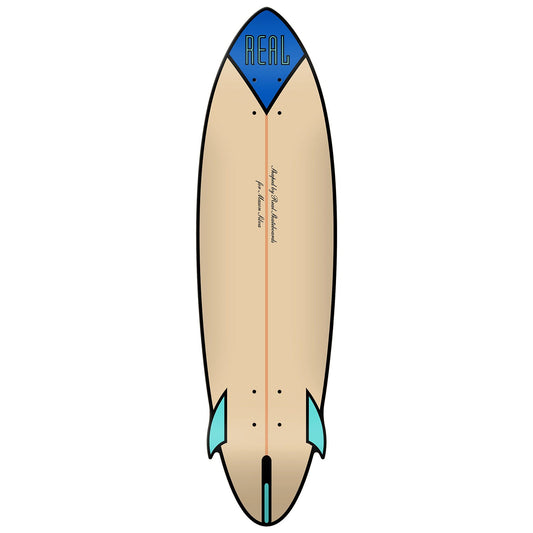 Real Skateboard Deck Mason Speed Egg CNC Cruiser 9.25" X 34"