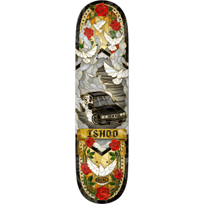 Real Skateboard Deck Ishod Cathedral Twin Gold 8.5" x 32.2"