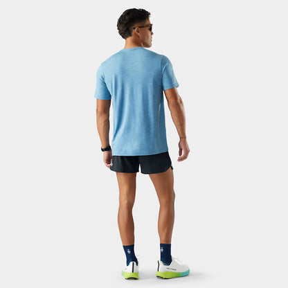 Smartwool - Active Short Sleeve - Men's - Mineral Blue Heather