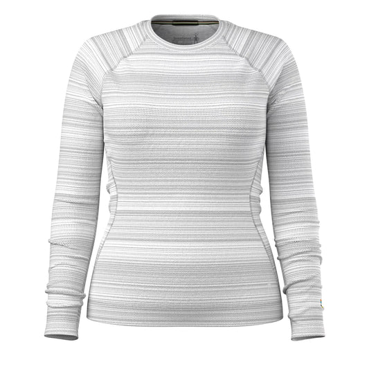 Smartwool - Classic Thermal Merino Base Layer Crew - Women's - Light Gray Color Shift
