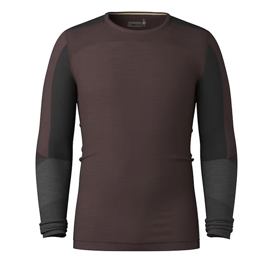 Smartwool - Intraknit Thermal Merino Base Layer Colorblock Crew - Men's - Mink-Black
