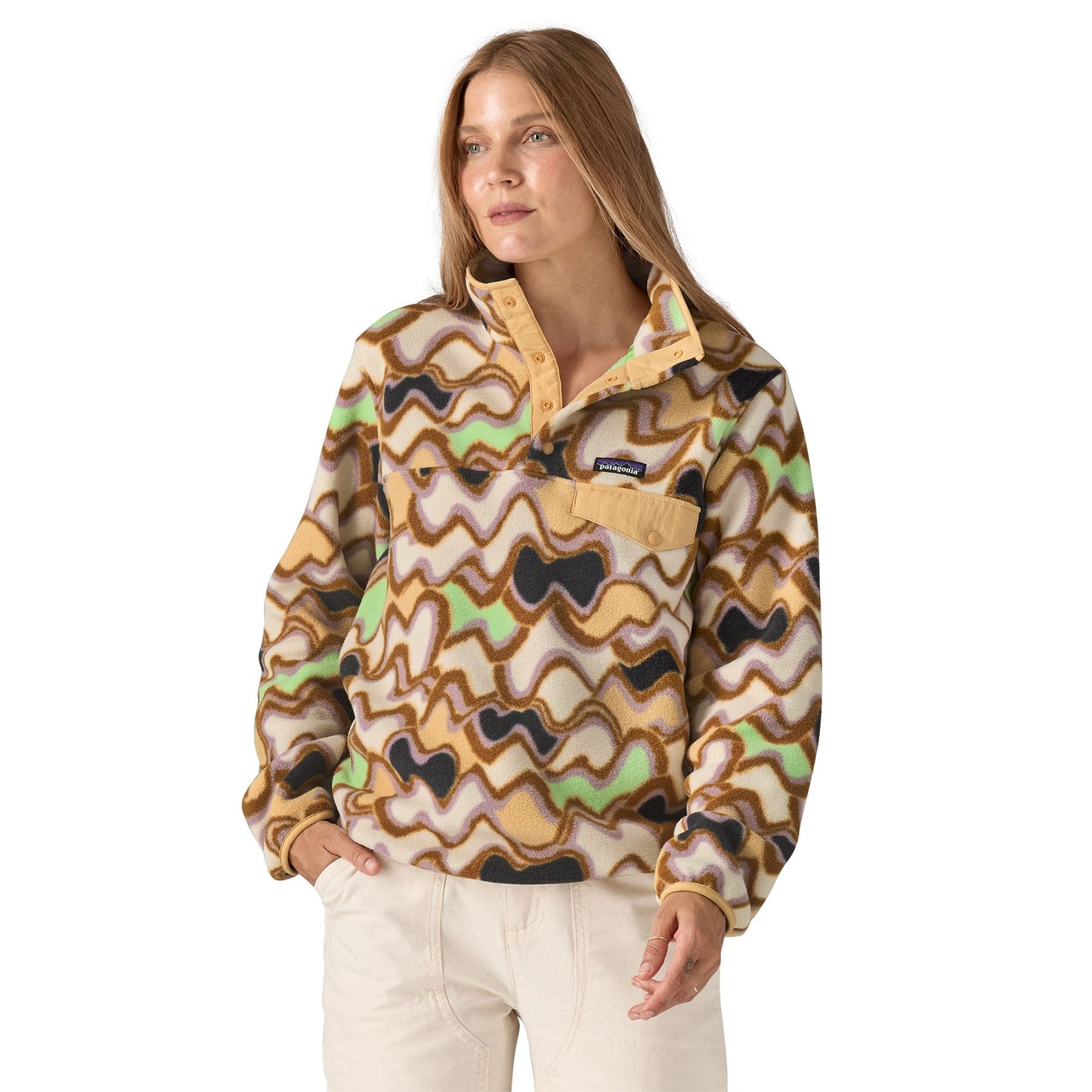 Patagonia W's Lightweight Synchilla Snap-T Fleece Pullover - DQ