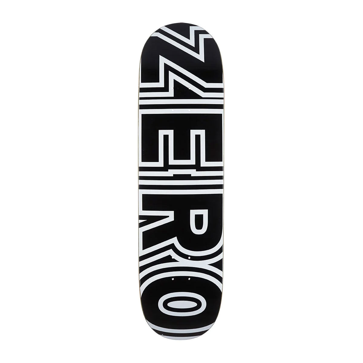 Zero Skateboard Deck Bold Black 8.125" x 31.7"