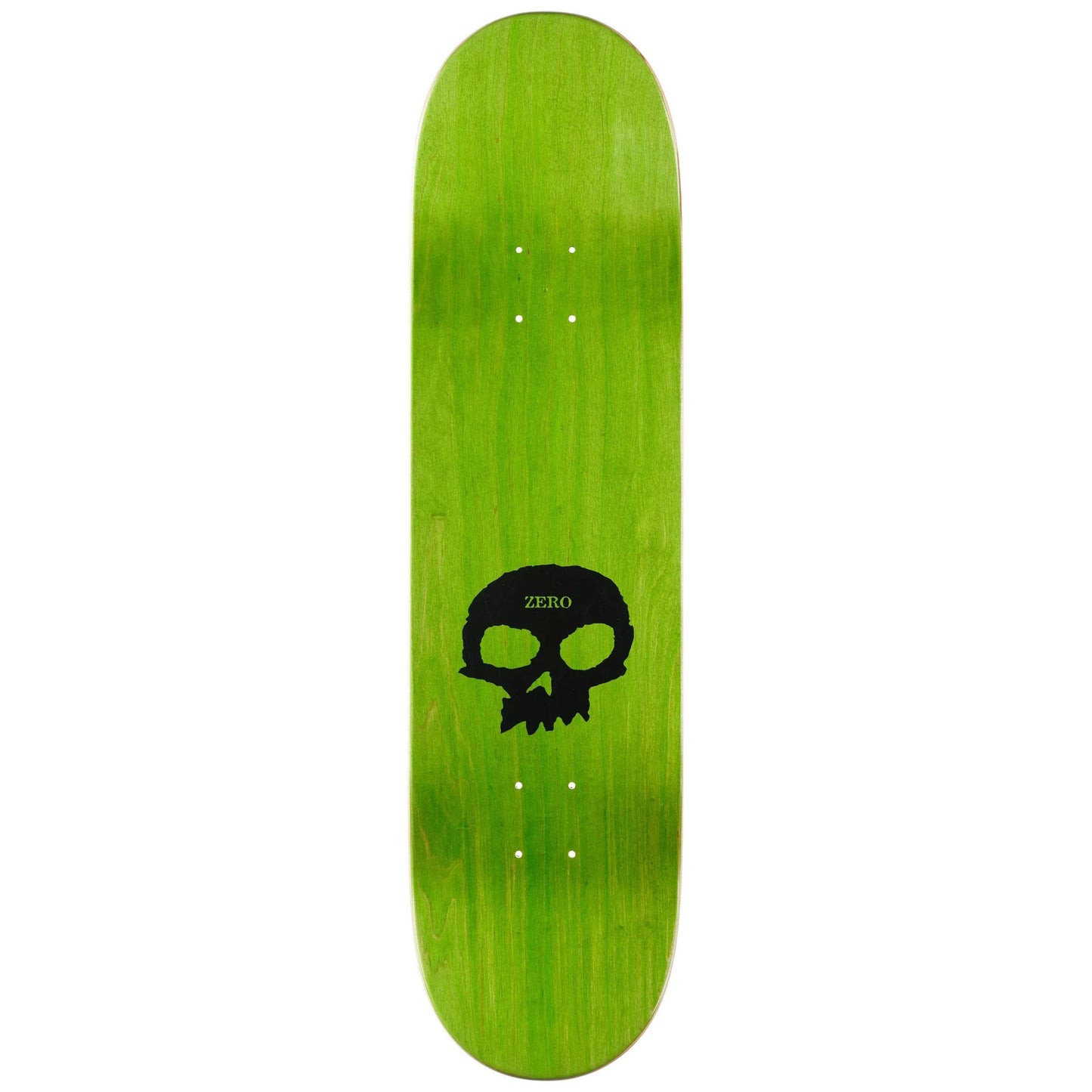 Zero Deck Single Skull Black/White 8.375" x 31.9"