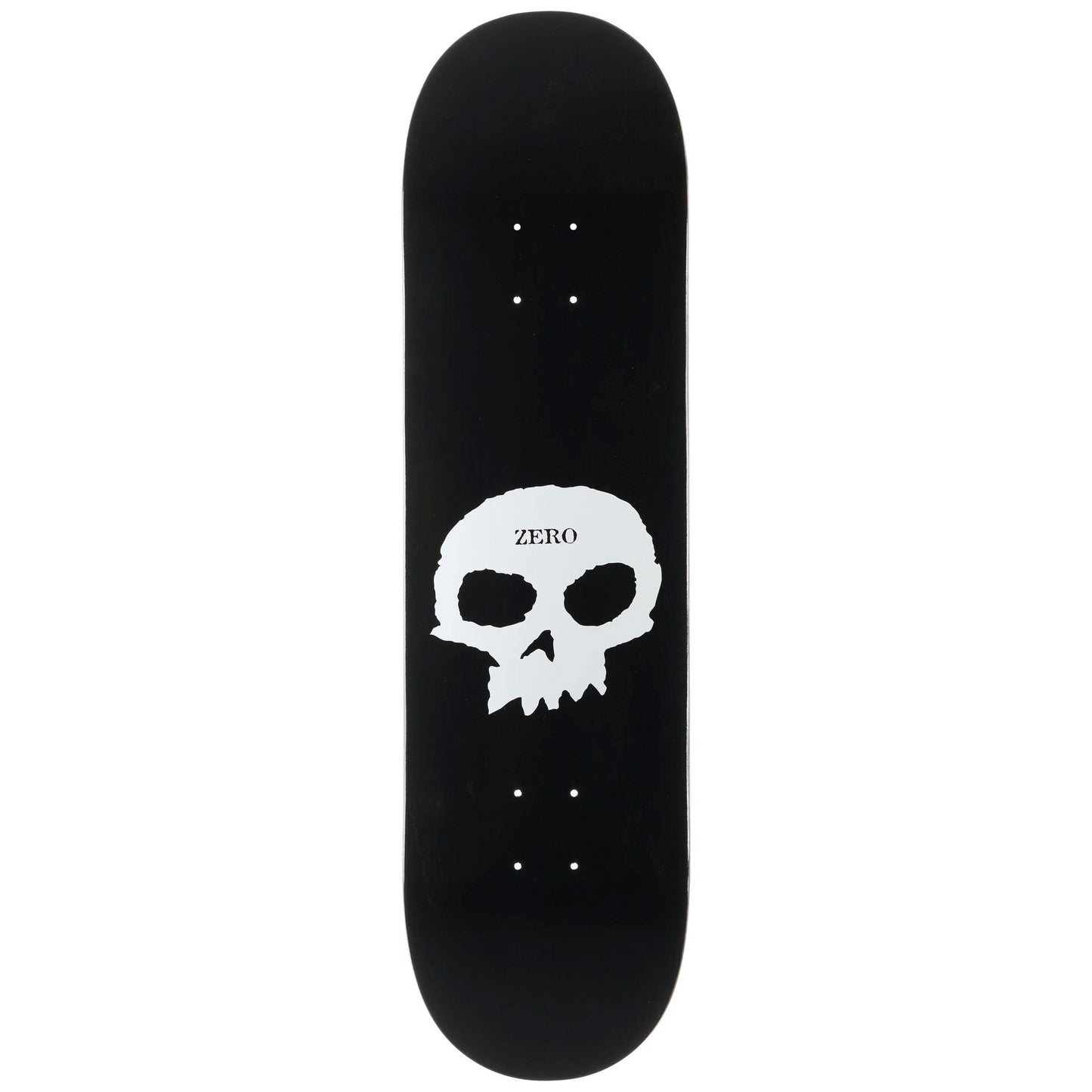 Zero Skateboard Deck Single Skull 8.25" x 31.9"