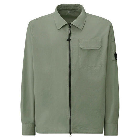 [C.P. Company] Cotton Gabardine Overshirt