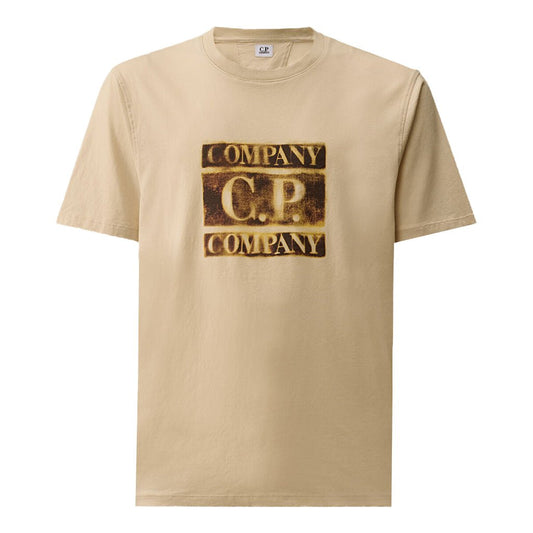 [C.P. Company] Jersey 30/1 PD Faded Logo T-Shirt