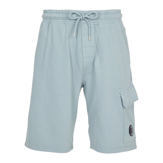 [C.P. Company] Light Fleece Cargo Lens Sweatshorts